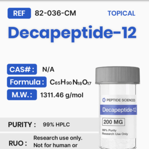Decapeptide-12 (Topical)