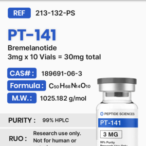 PT-141 (3mg x 10 Vials = 30mg)
