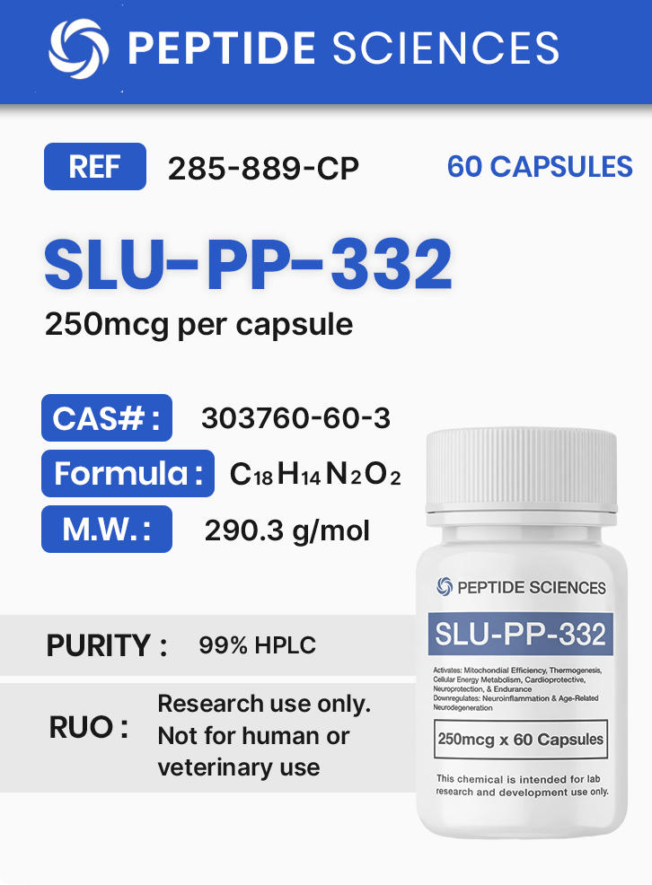 SLU-PP-332 250mcg (60 Capsules)