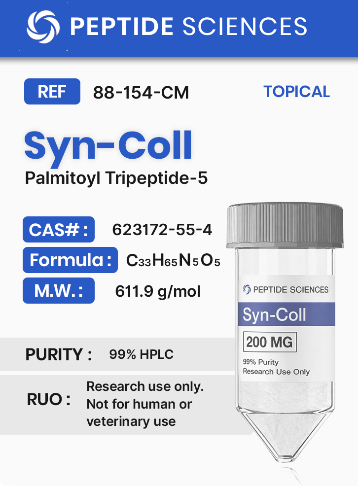 Syn-Coll (Palmitoyl Tripeptide-5) 200mg (Topical)