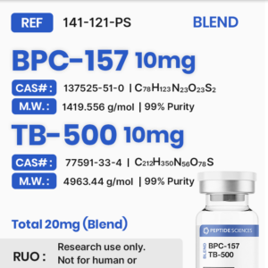 BPC-157, TB-500 (Blend)
