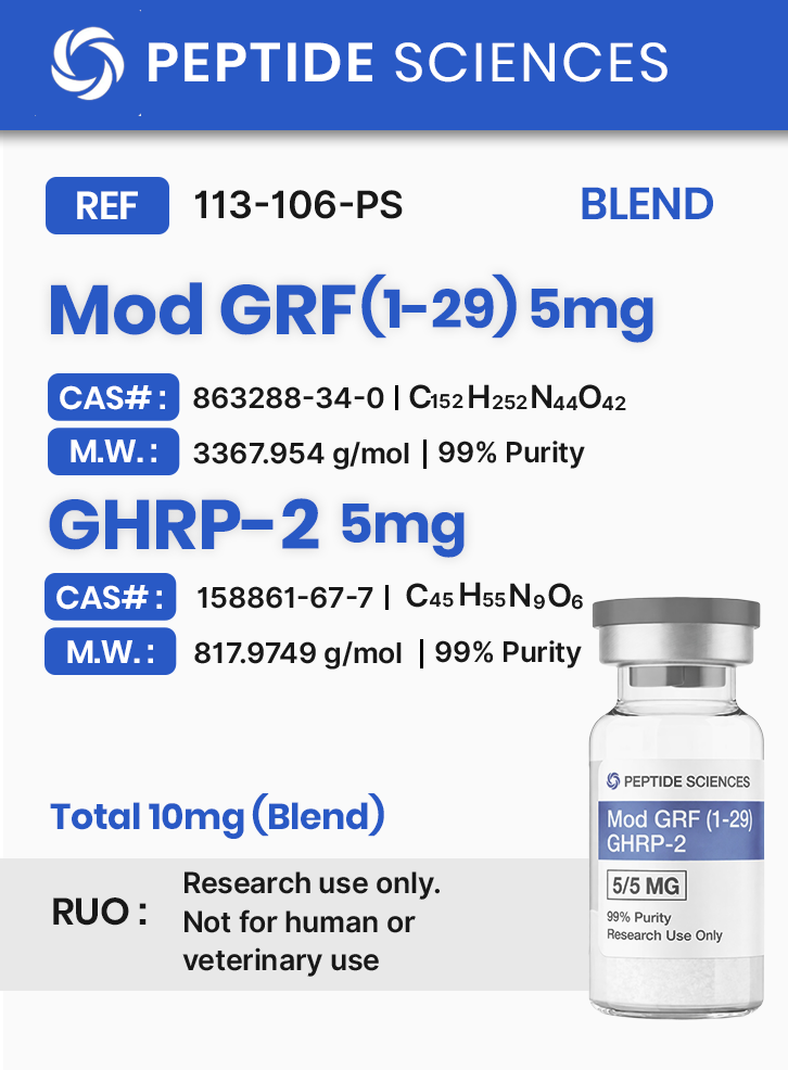 Mod GRF, GHRP-2 10mg (Blend)