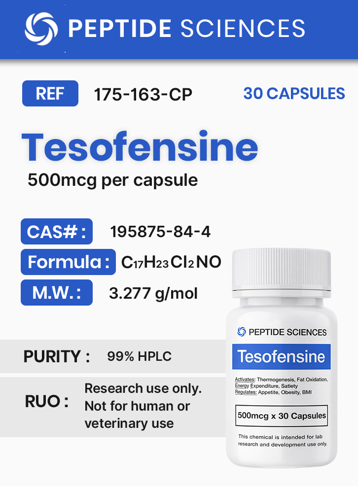 Tesofensine 500mcg (30 Capsules)